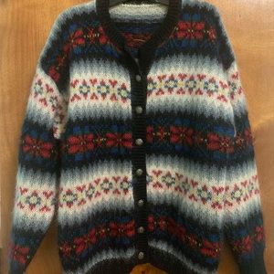 Mohair Wool - Acrylic - Wool Cozy Sweater
